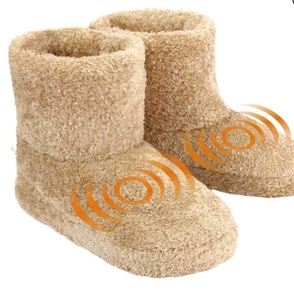 Health Touch Memory Foam Massaging Booties - Picture 1 of 5